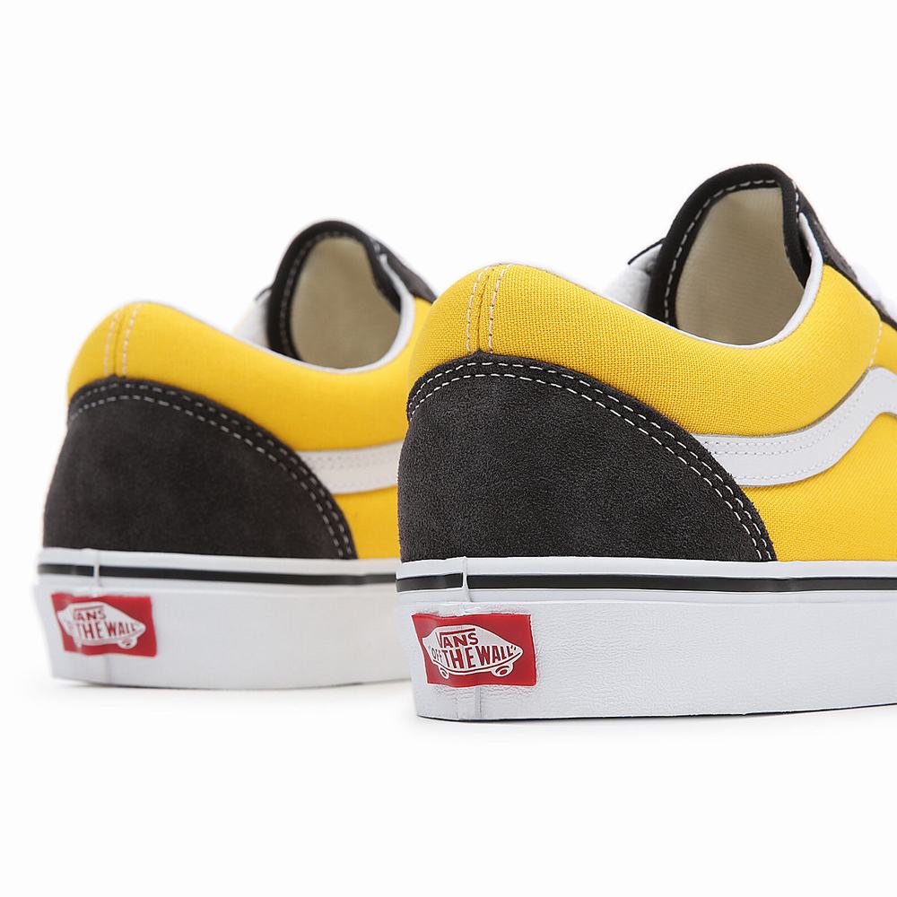 Tenis Vans Utility Pop Old Skool Hombre Amarillo | PYU643701