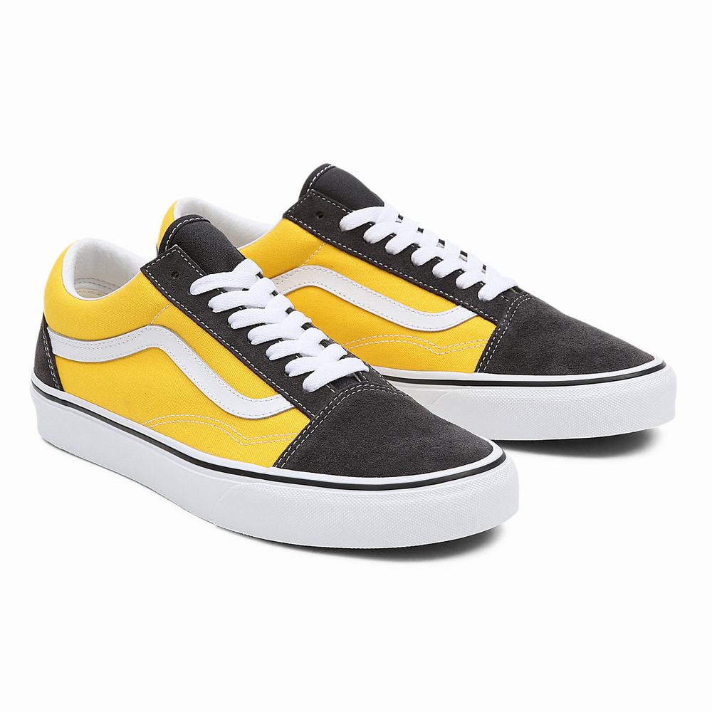 Tenis Vans Utility Pop Old Skool Hombre Amarillo | PYU643701