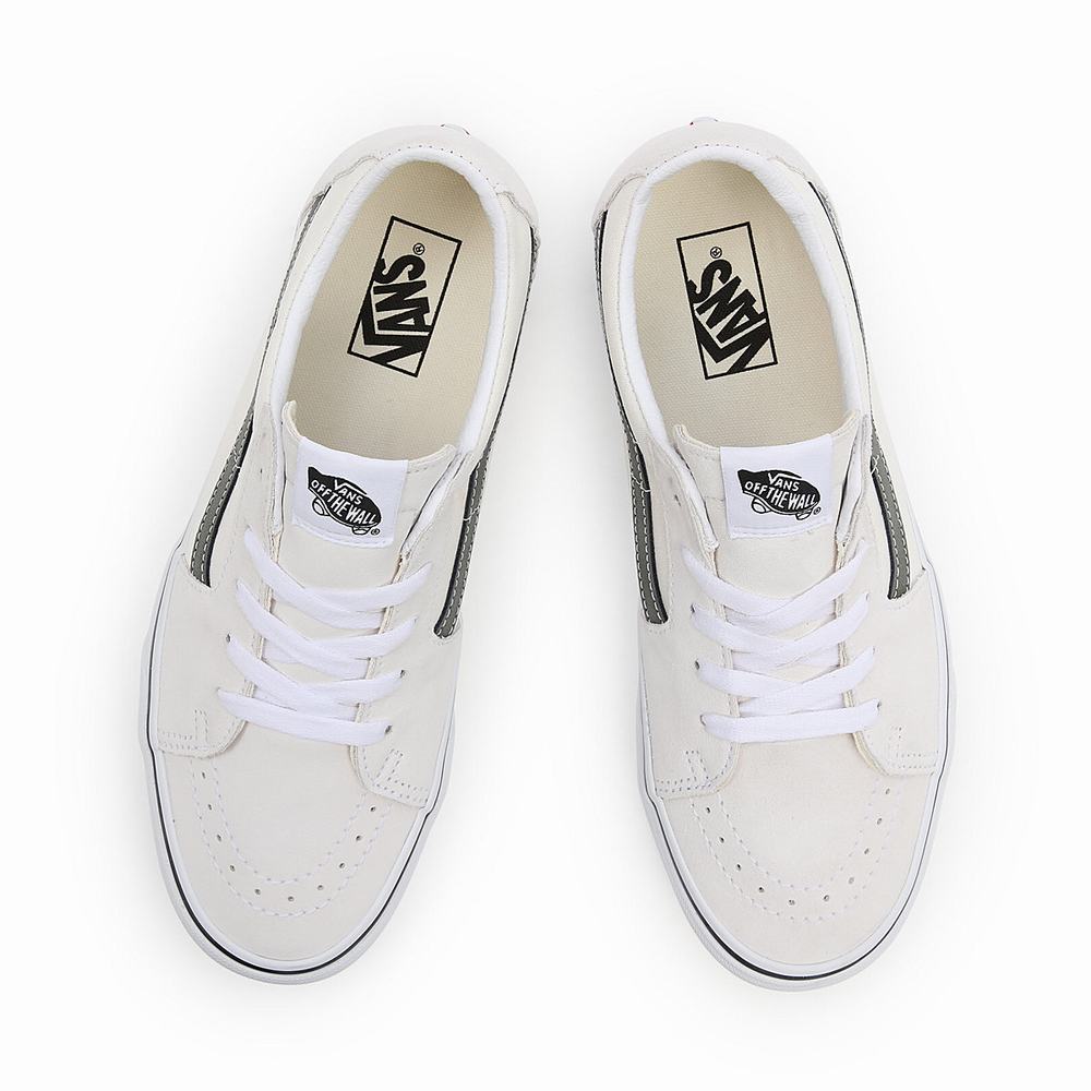 Tenis Vans Utility Pop SK8-Low Hombre Verde/Blancas | QIS013567