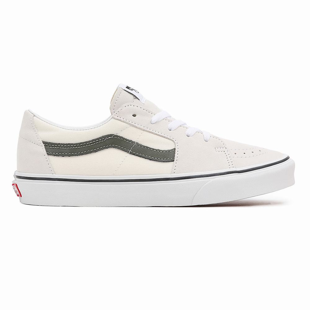 Tenis Vans Utility Pop SK8-Low Hombre Verde/Blancas | QIS013567