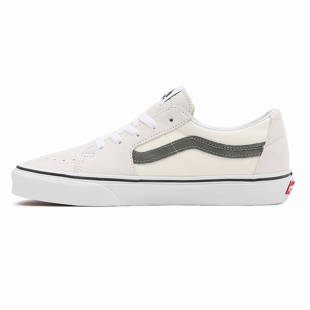 Tenis Vans Utility Pop SK8-Low Hombre Verde/Blancas | QIS013567