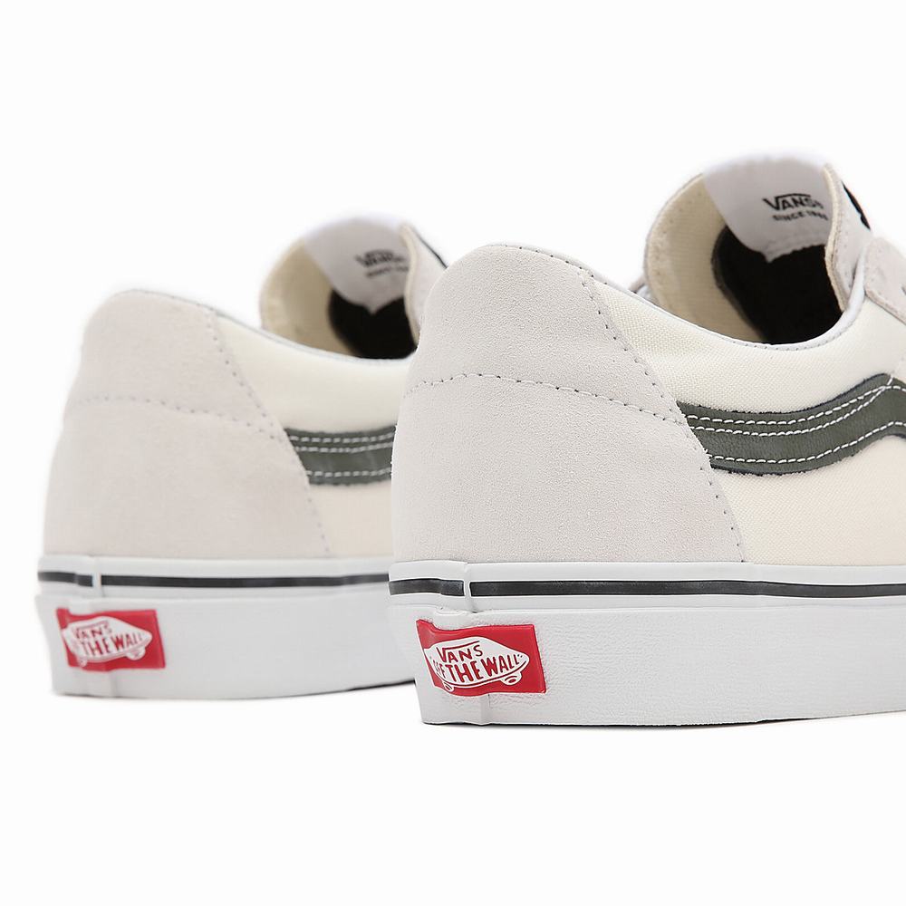 Tenis Vans Utility Pop SK8-Low Hombre Verde/Blancas | QIS013567