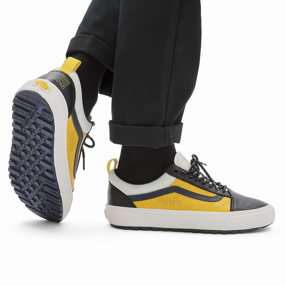 Tenis Vans Varsity Old Skool MTE-1 Hombre Amarillo/Multicolor | KIR547021