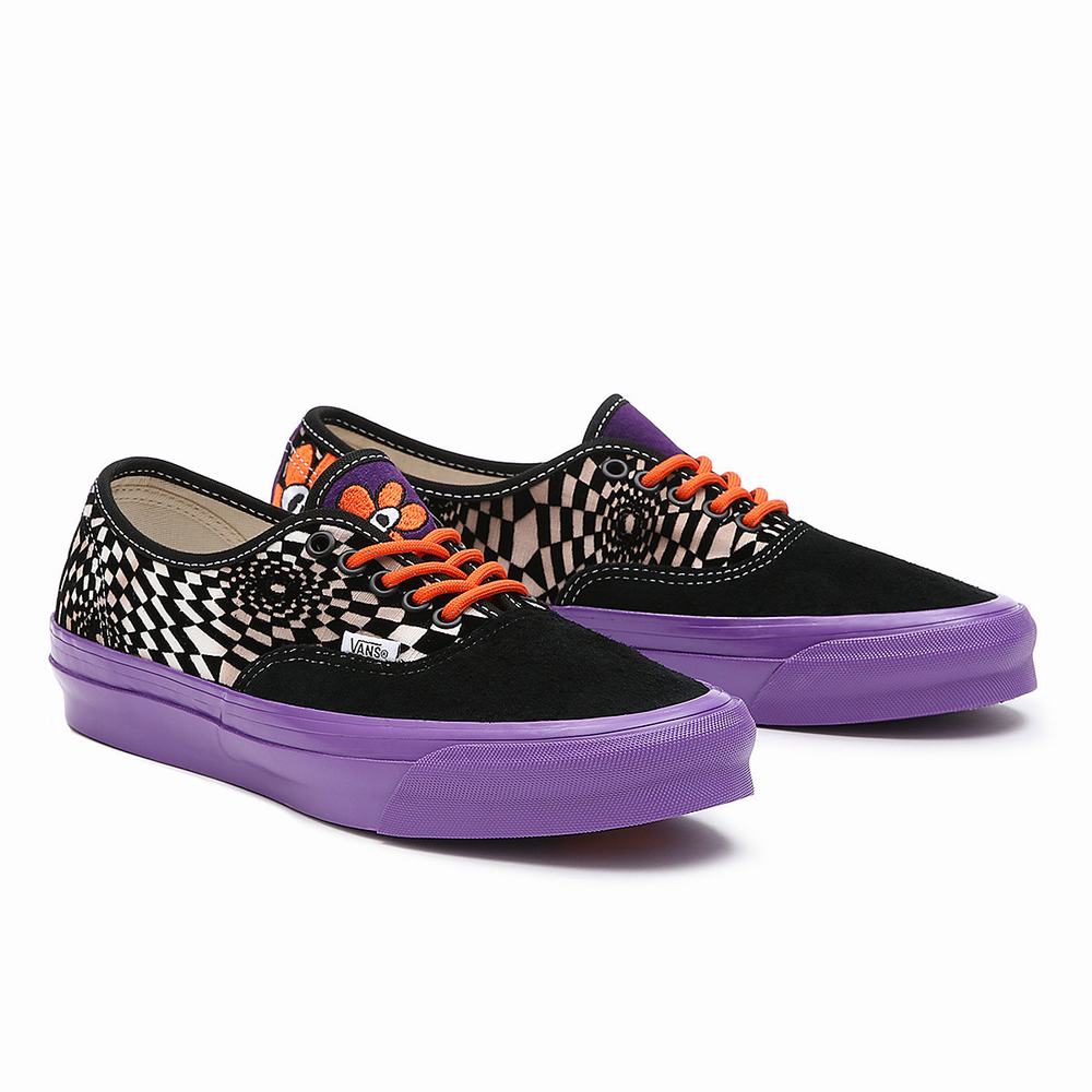 Tenis Vans Vault By Vans X Perks and Mini OG Authentic LX Mujer Negras | PAC487061