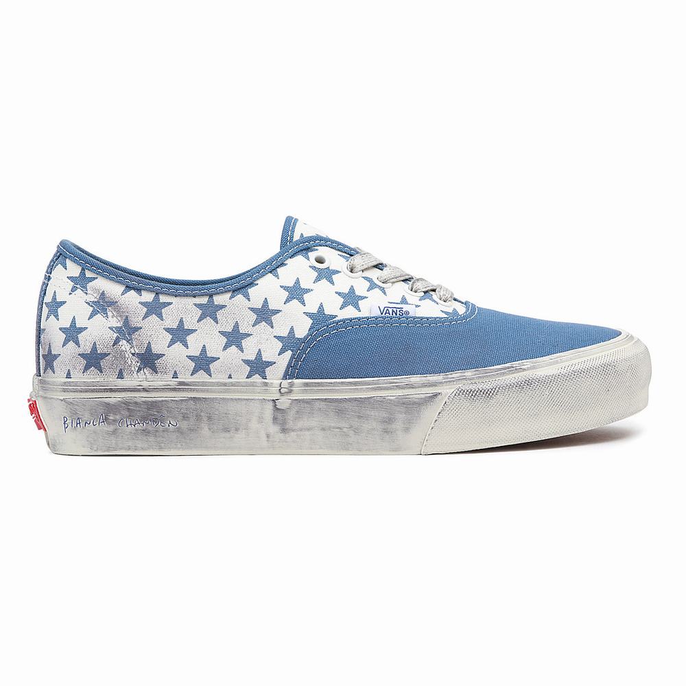 Tenis Vans Vault By Vans x Bianca Chandôn Authentic Hombre Azules/Blancas | NWS370826