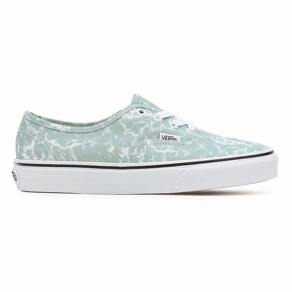 Tenis Vans Washes Authentic Mujer Verde | LVB938642