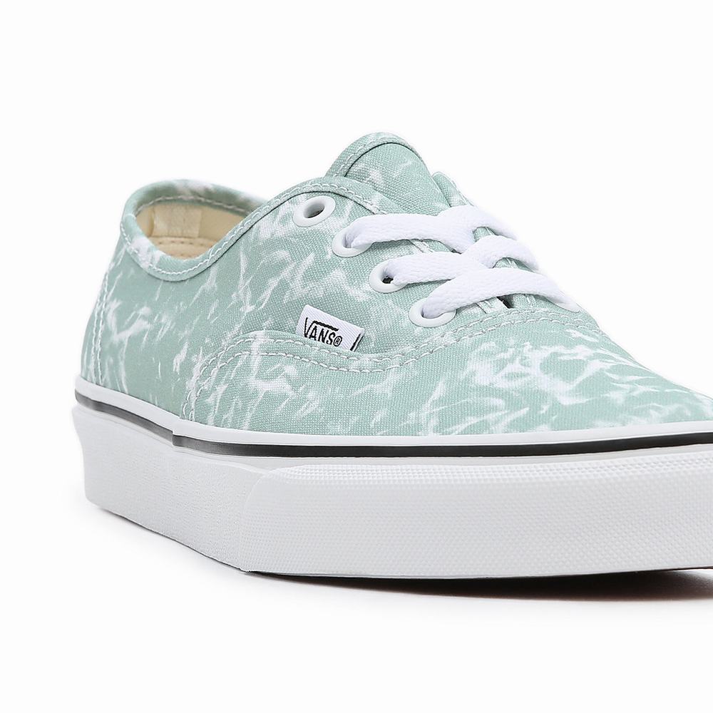 Tenis Vans Washes Authentic Mujer Verde | LVB938642