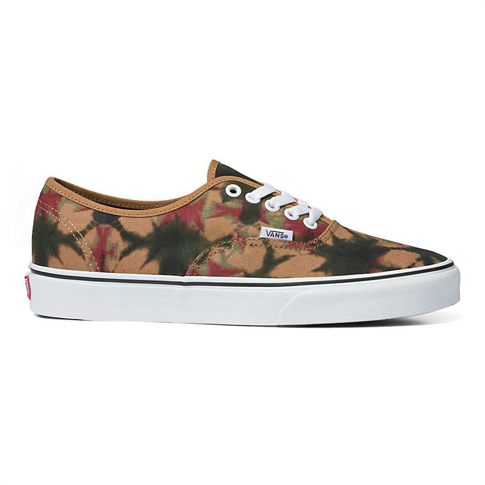 Tenis Vans Woodland Wash Authentic Hombre Marrones/Blancas | YOD258096