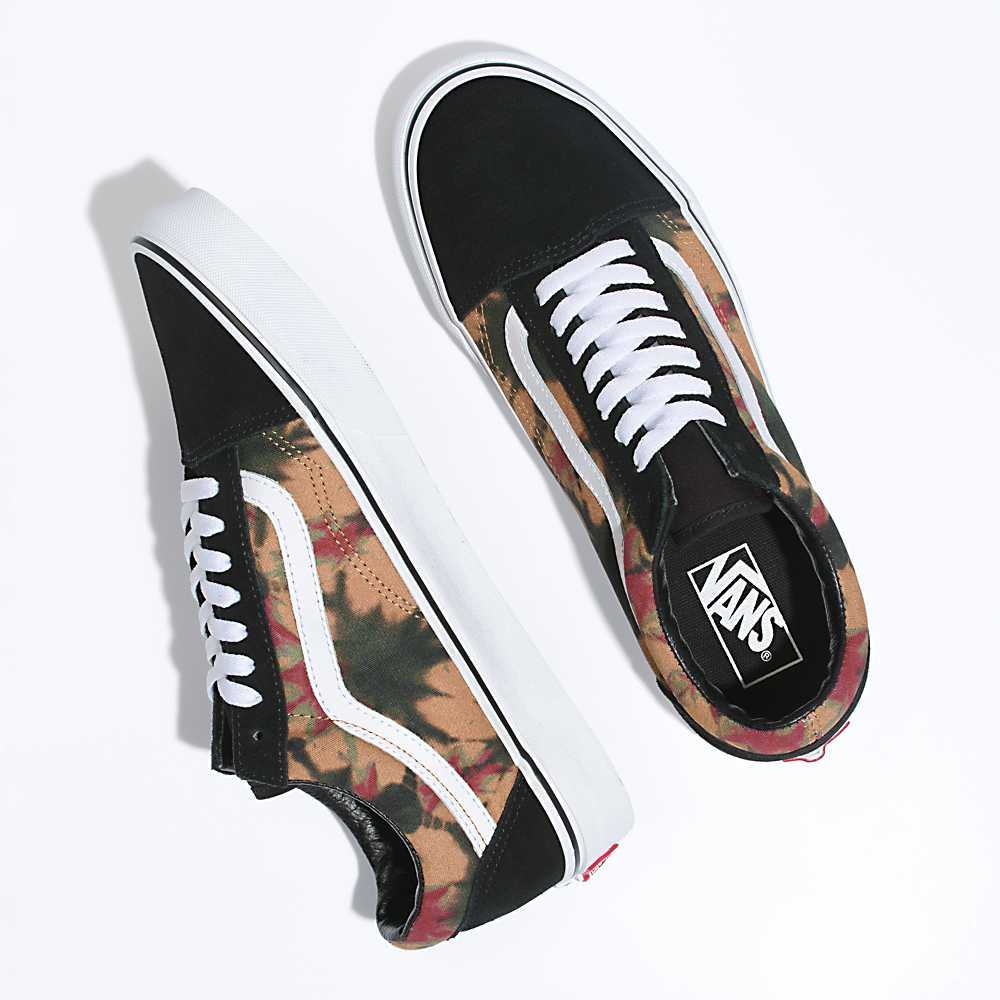 Tenis Vans Woodland Wash Old Skool Hombre Negras | KOS258497