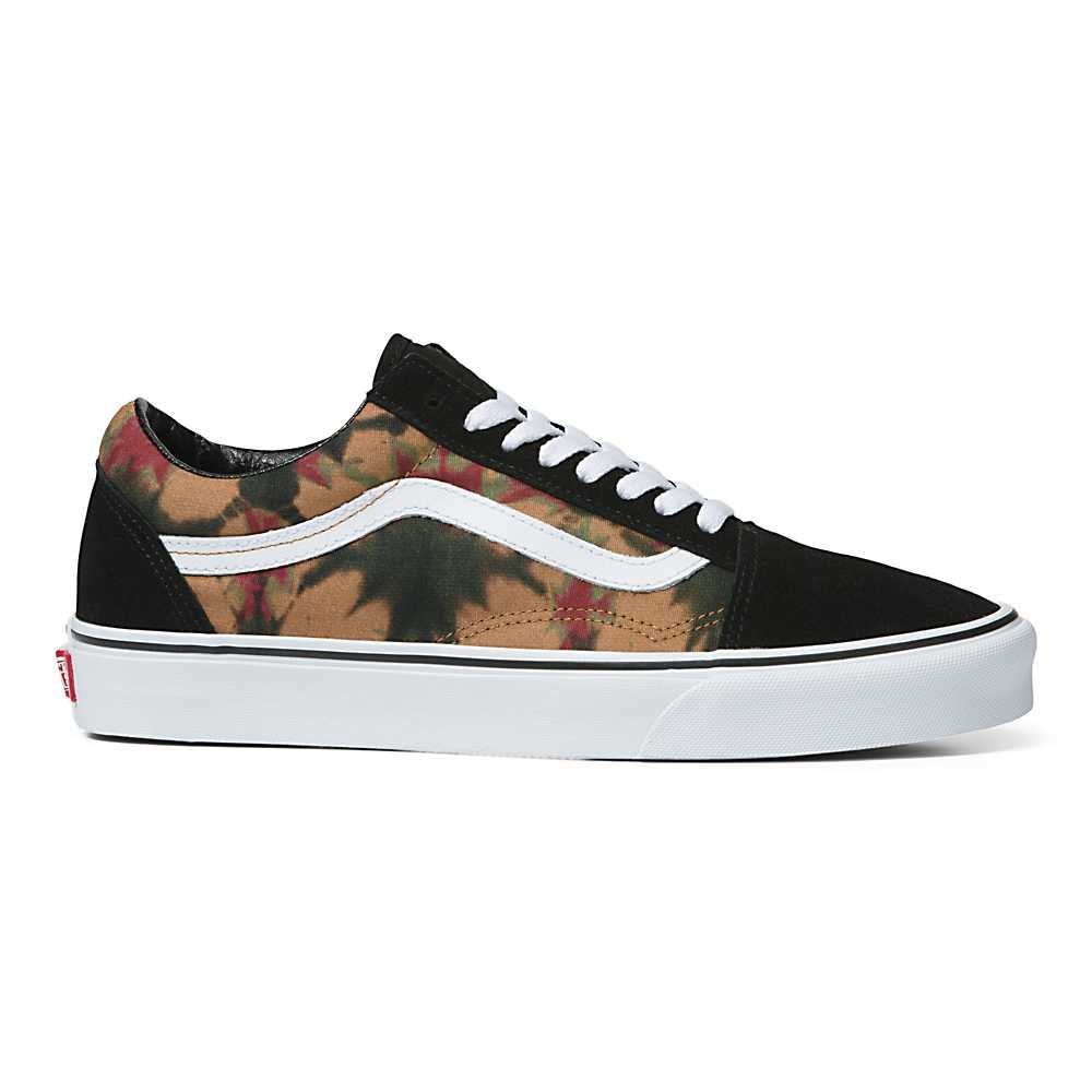 Tenis Vans Woodland Wash Old Skool Hombre Negras | KOS258497