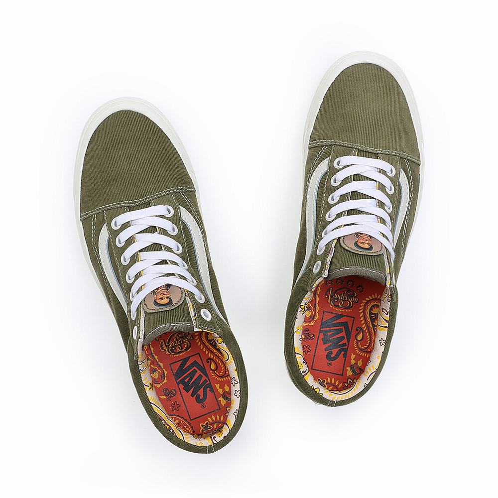 Tenis Vans X Anderson .Paak Old Skool 36 DX Mujer Verde | EWN251378