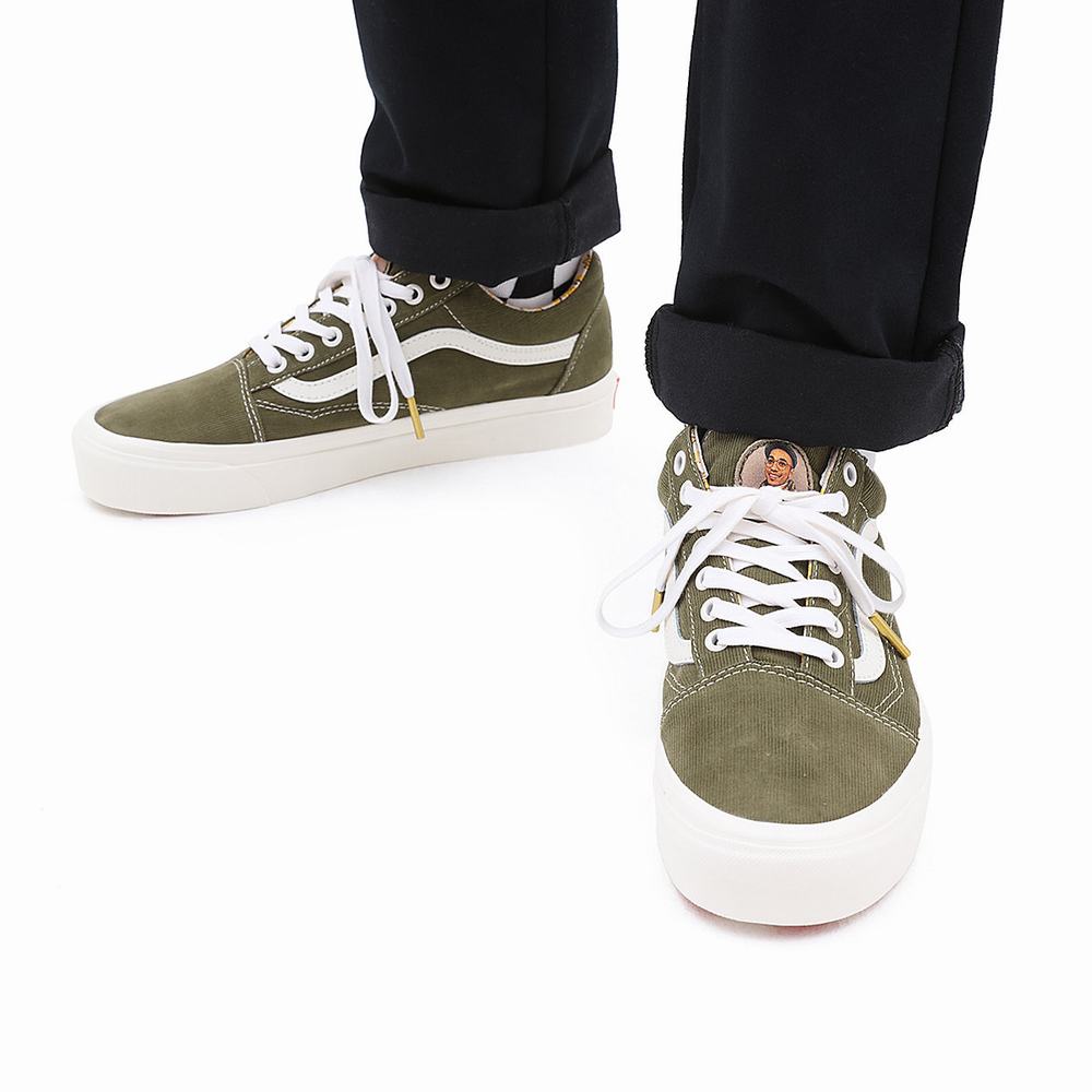 Tenis Vans X Anderson .Paak Old Skool 36 DX Mujer Verde | EWN251378