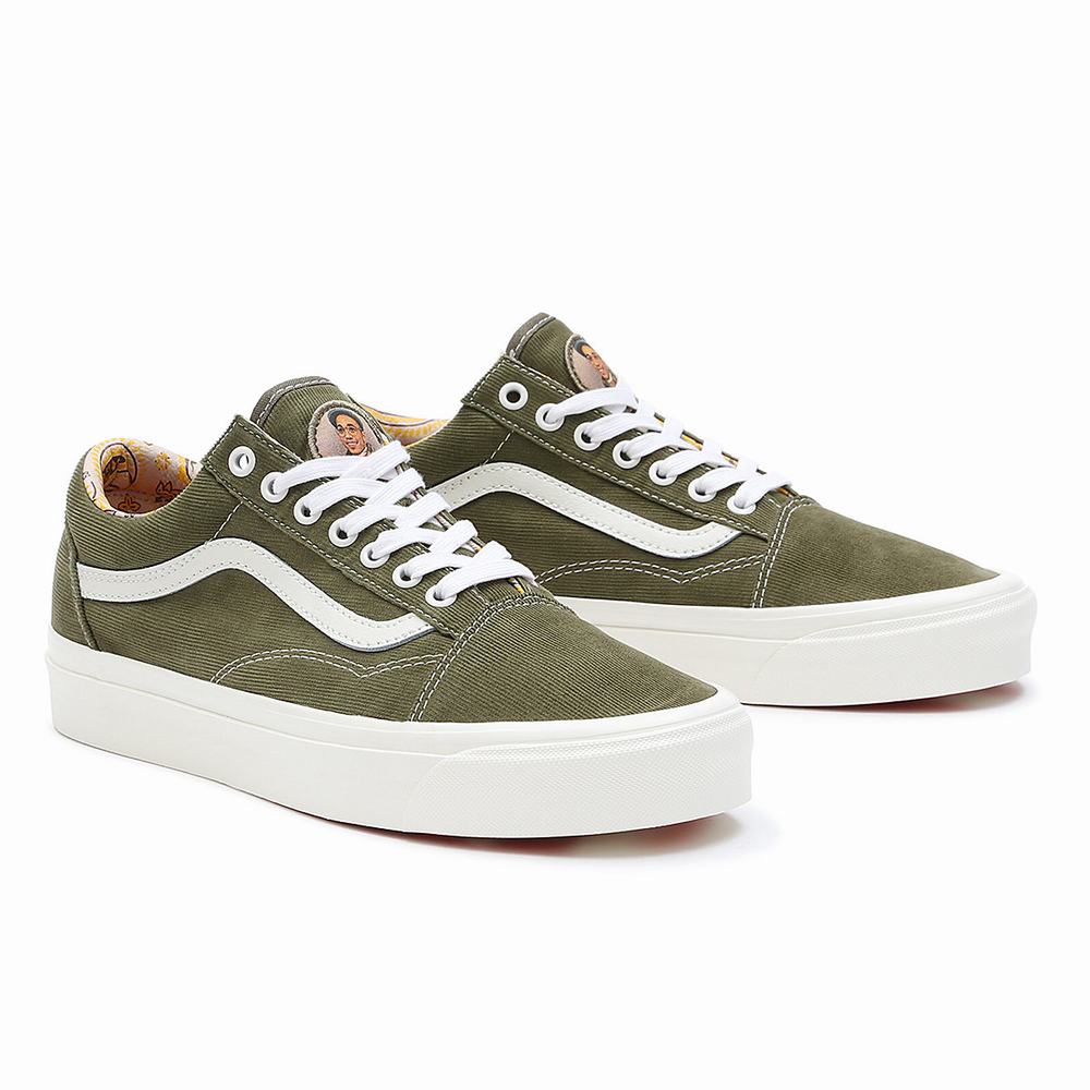 Tenis Vans X Anderson .Paak Old Skool 36 DX Mujer Verde | EWN251378