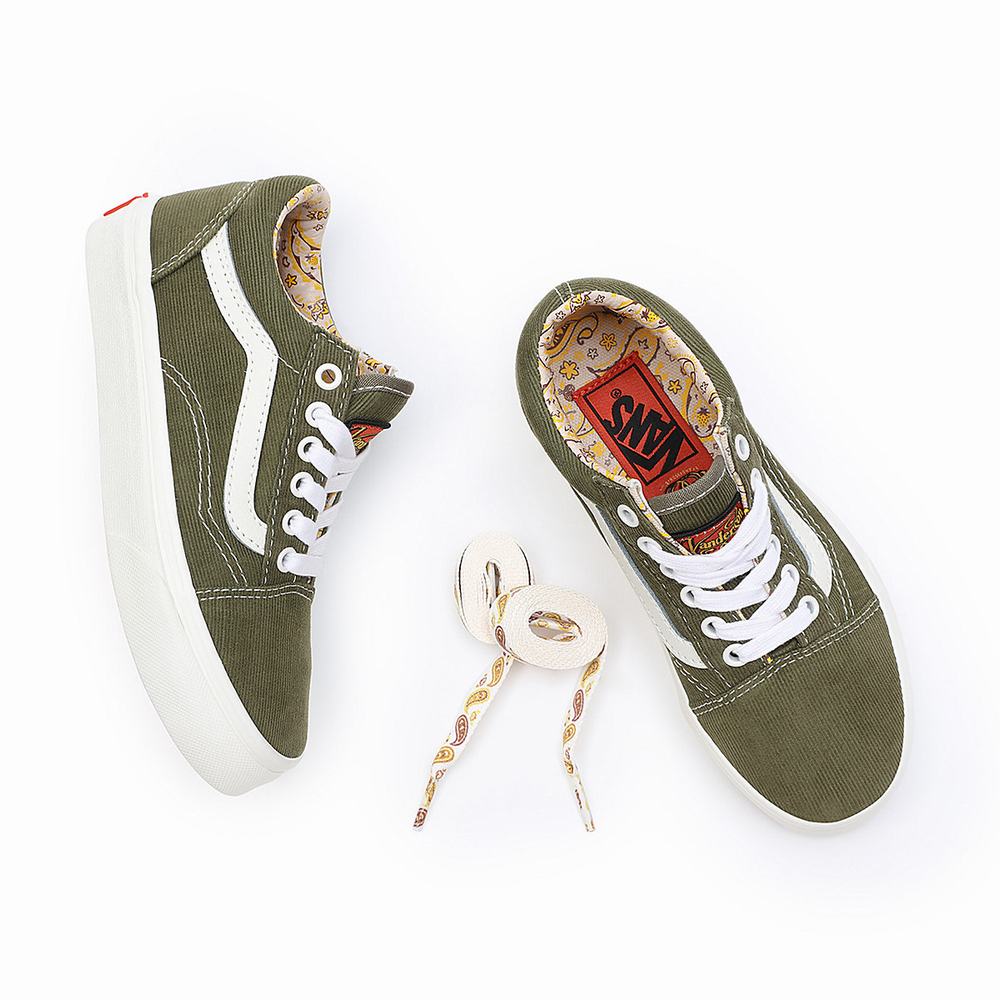 Tenis Vans X Anderson .Paak Old Skool (4-8 years) Niños Verde | KBY840753