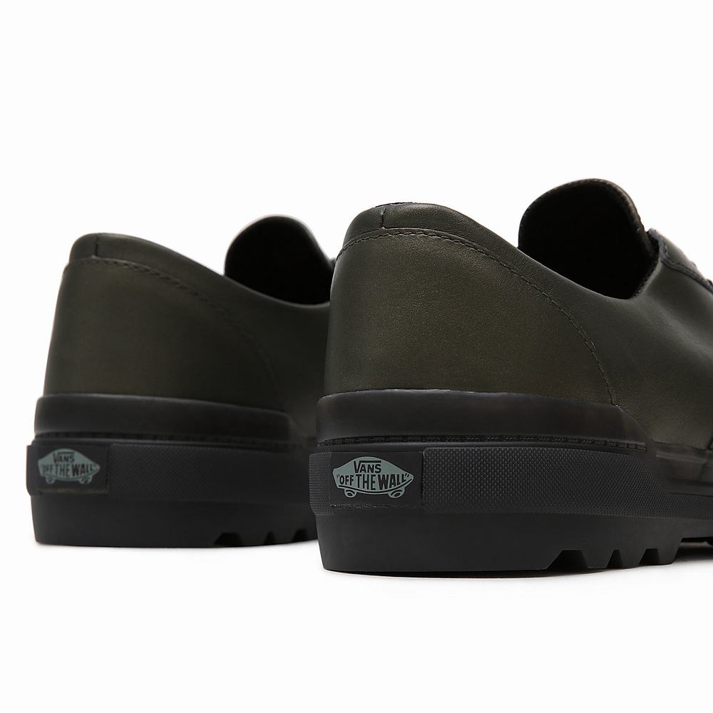 Tenis Vans X Curren X Knost Colfax Low Hombre Verde | OLP018726