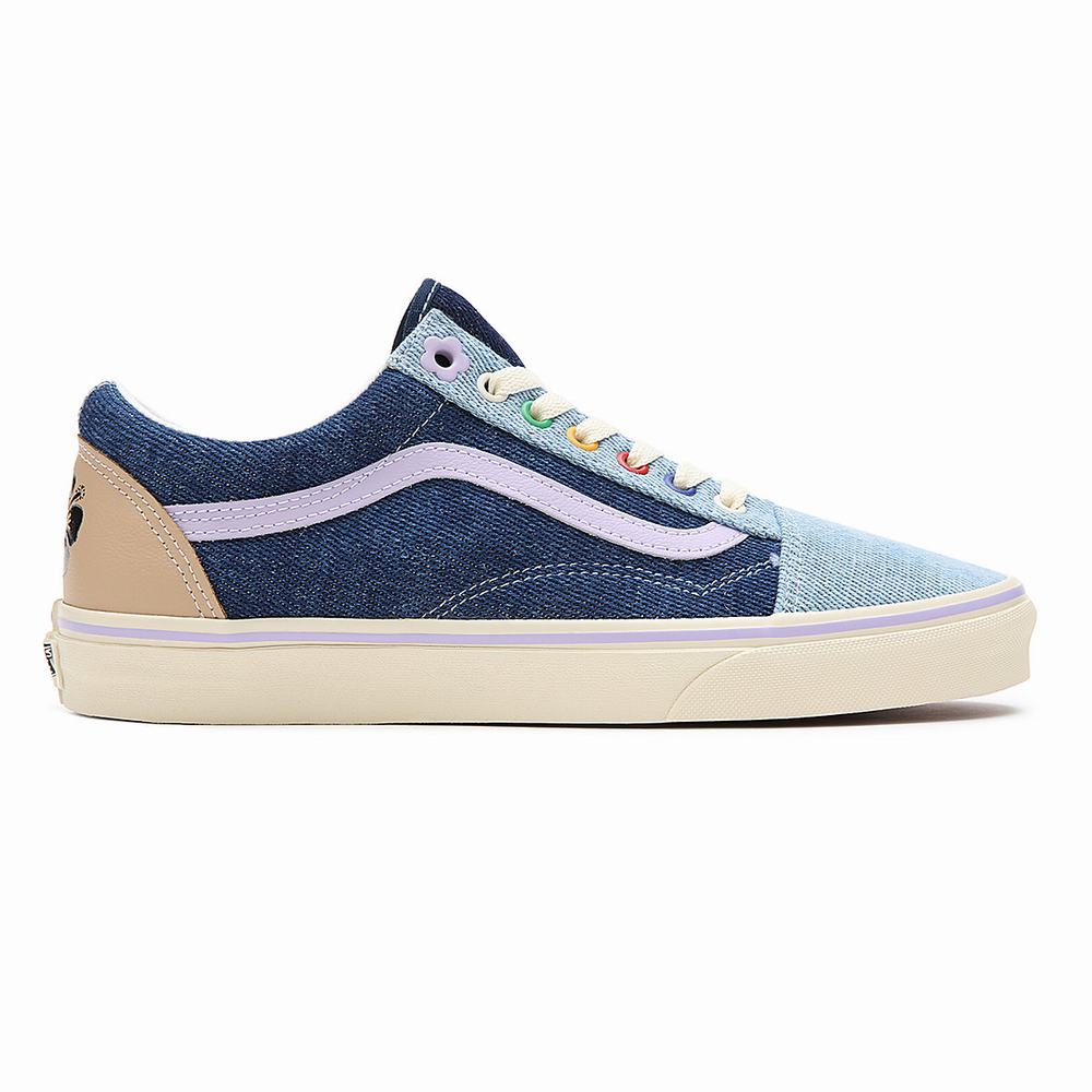 Tenis Vans X EM on Holiday Old Skool Hombre Moradas | UOX958412