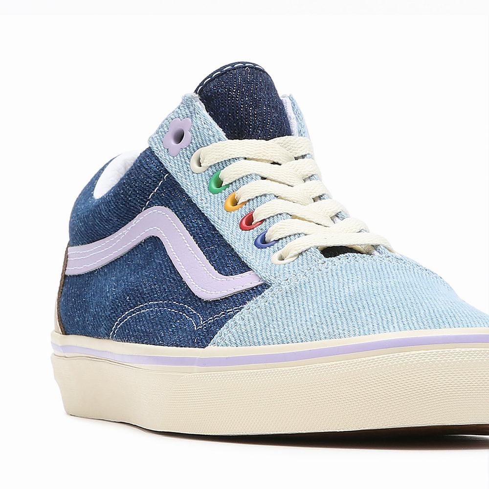 Tenis Vans X EM on Holiday Old Skool Hombre Moradas | UOX958412