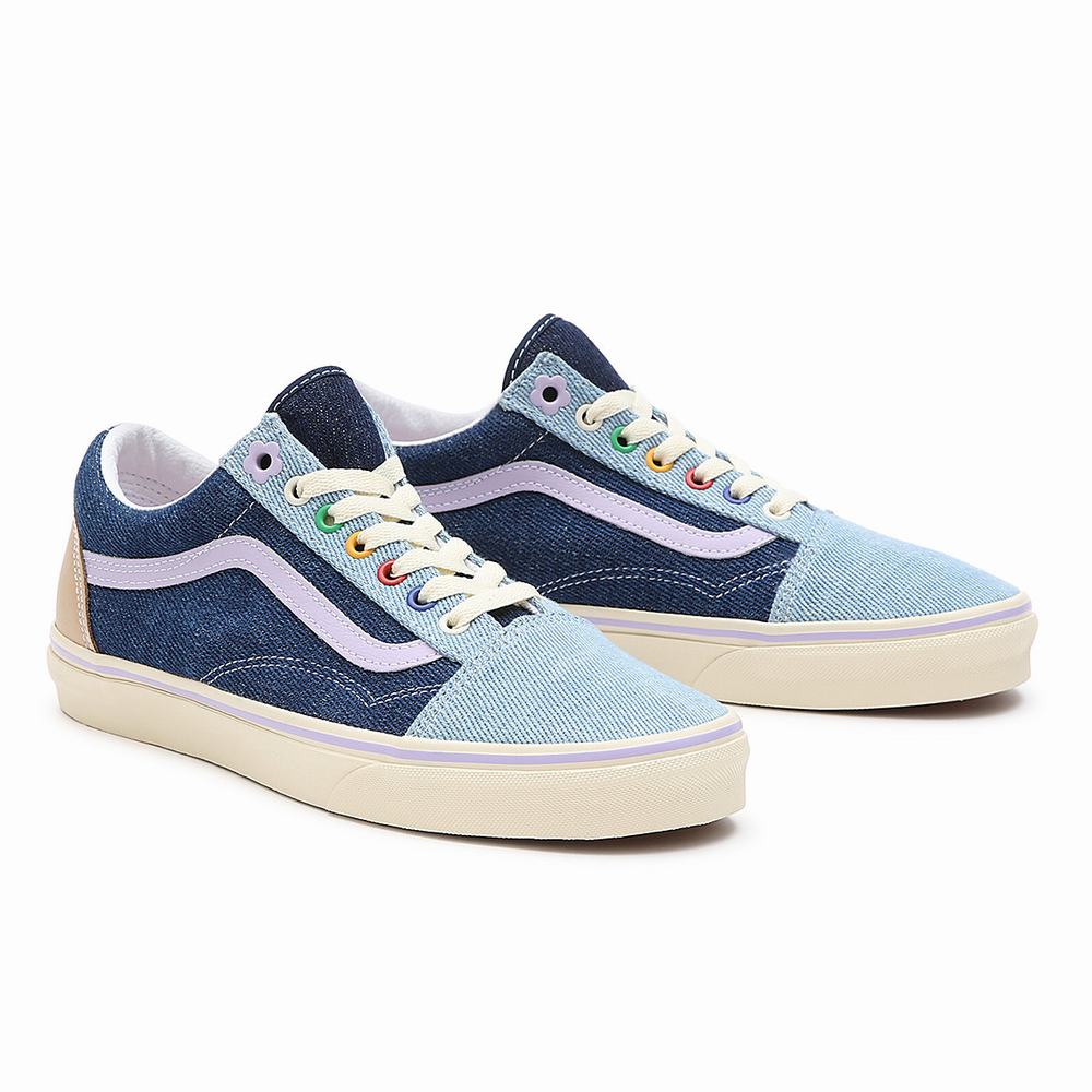 Tenis Vans X EM on Holiday Old Skool Hombre Moradas | UOX958412