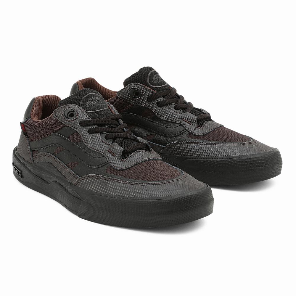 Tenis Vans X Justin Henry Wayvee Hombre Gris/Marrones | BKO834210