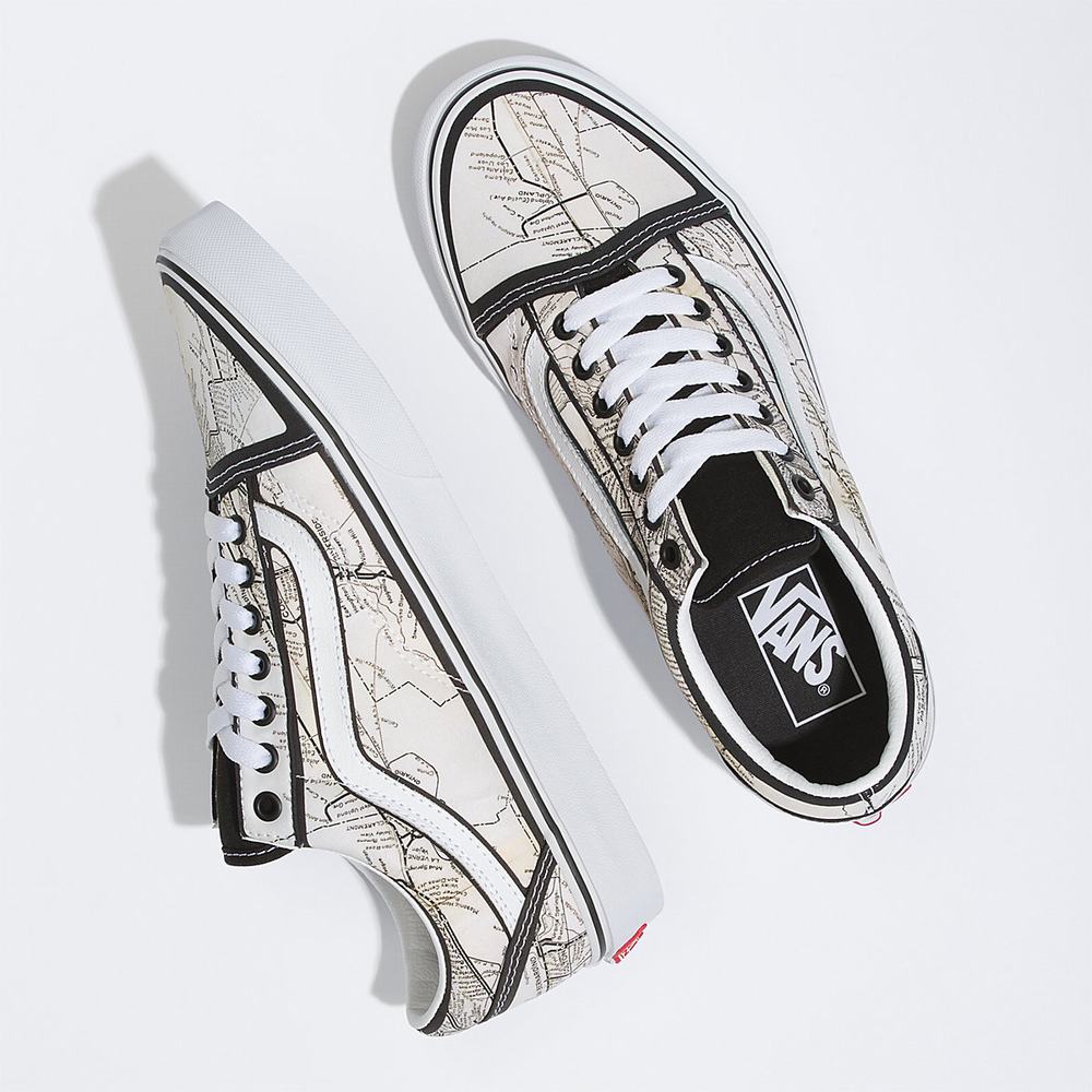 Tenis Vans X MOCA Frances Stark Old Skool Mujer Marrones | TZL592360