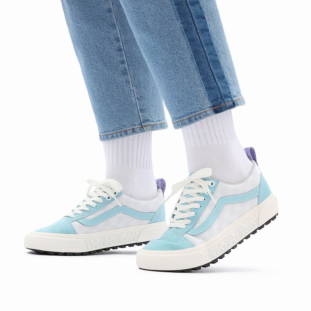 Tenis Vans X Napapijri Old Skool MTE-1 Mujer Azules | QFZ436857