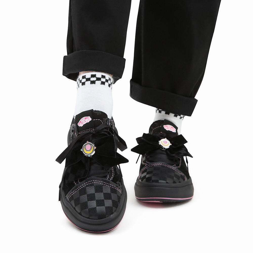 Tenis Vans X Pretty Guardian Sailor Moon Old Skool Overt CC Mujer Negras | AGD456732