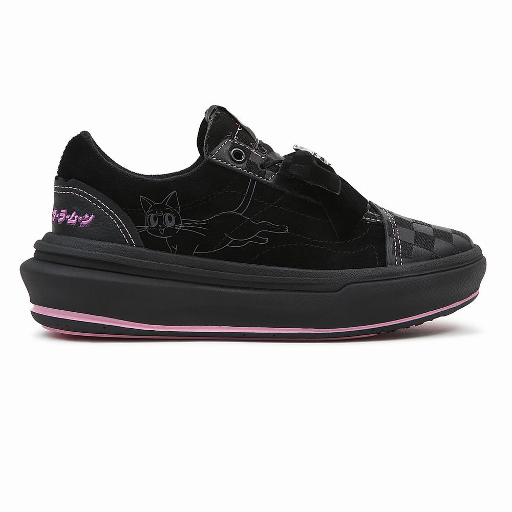 Tenis Vans X Pretty Guardian Sailor Moon Old Skool Overt CC Mujer Negras | AGD456732