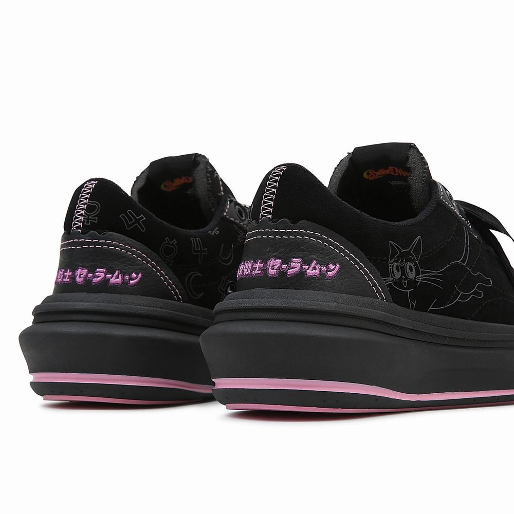 Tenis Vans X Pretty Guardian Sailor Moon Old Skool Overt CC Mujer Negras | AGD456732