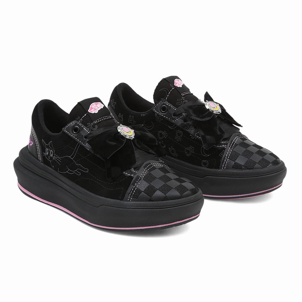 Tenis Vans X Pretty Guardian Sailor Moon Old Skool Overt CC Mujer Negras | AGD456732