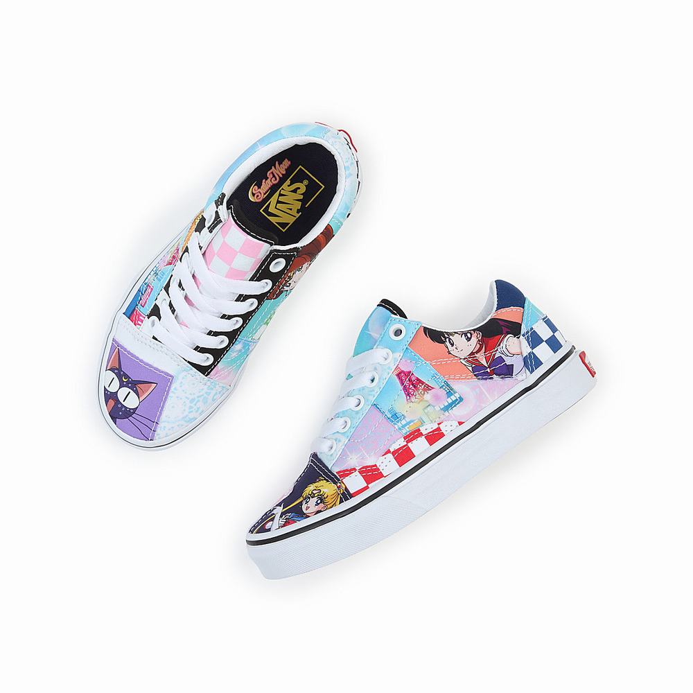 Tenis Vans X Pretty Guardian Sailor Moon Old Skool Patchwork (4-8 years) Niños Multicolor | ILX637091