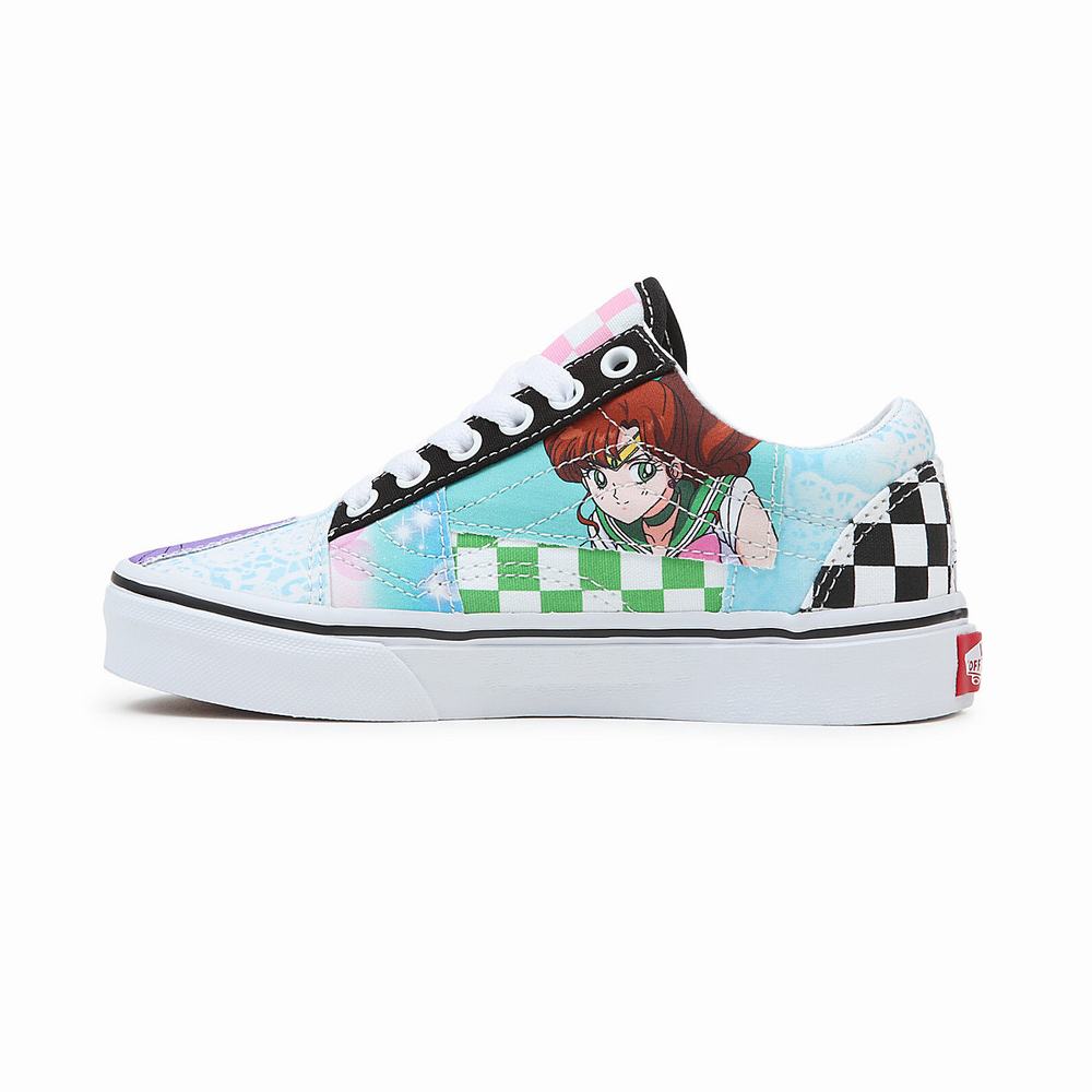 Tenis Vans X Pretty Guardian Sailor Moon Old Skool Patchwork (4-8 years) Niños Multicolor | ILX637091