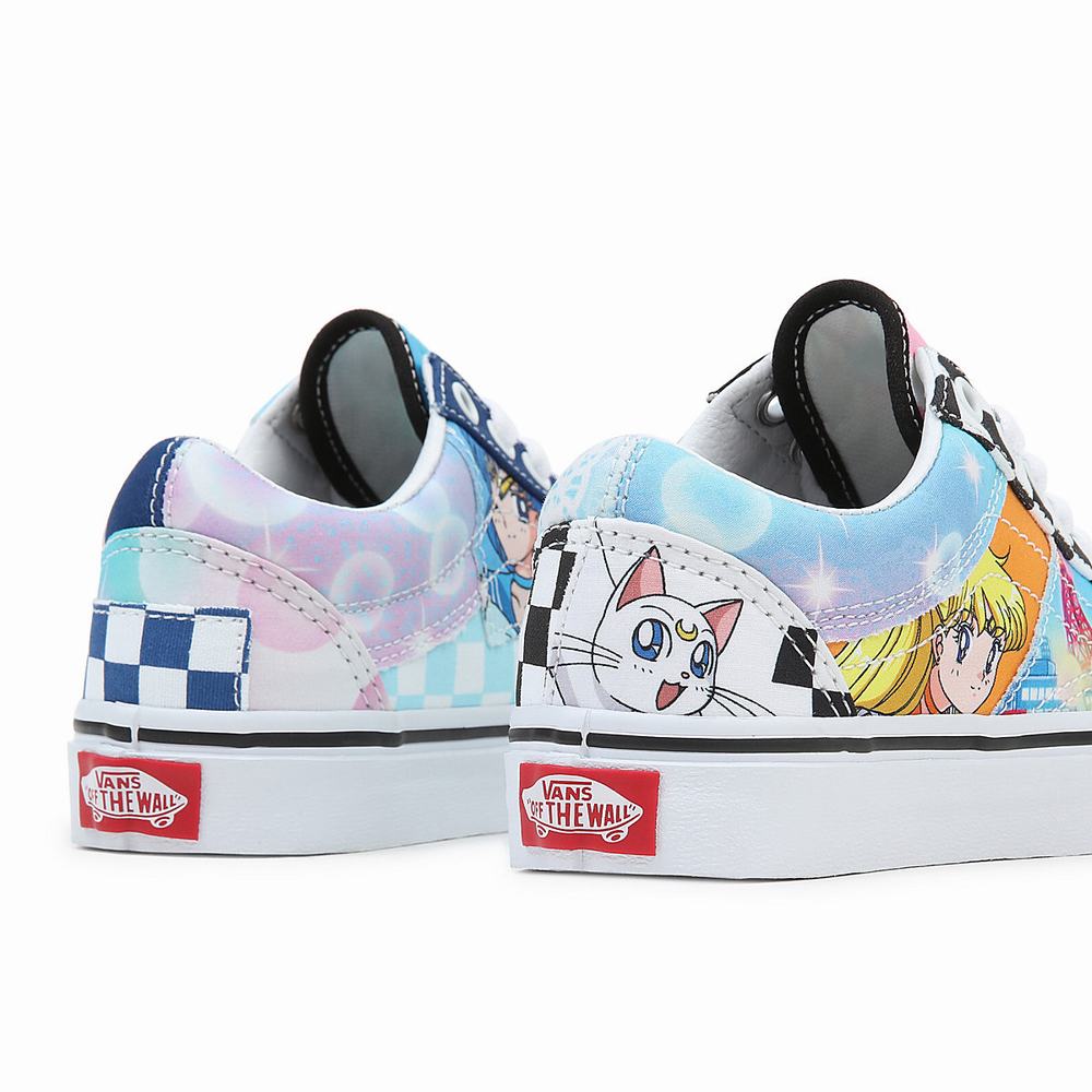 Tenis Vans X Pretty Guardian Sailor Moon Old Skool Patchwork (4-8 years) Niños Multicolor | ILX637091