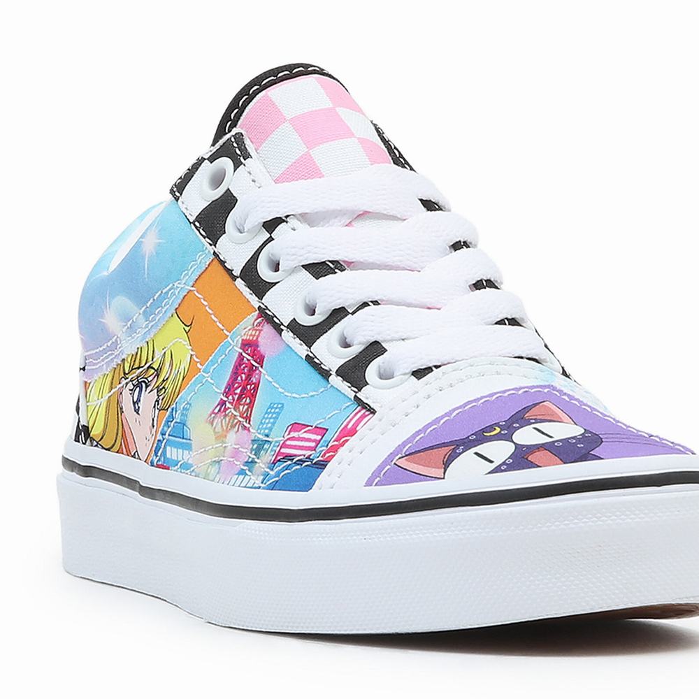 Tenis Vans X Pretty Guardian Sailor Moon Old Skool Patchwork (4-8 years) Niños Multicolor | ILX637091