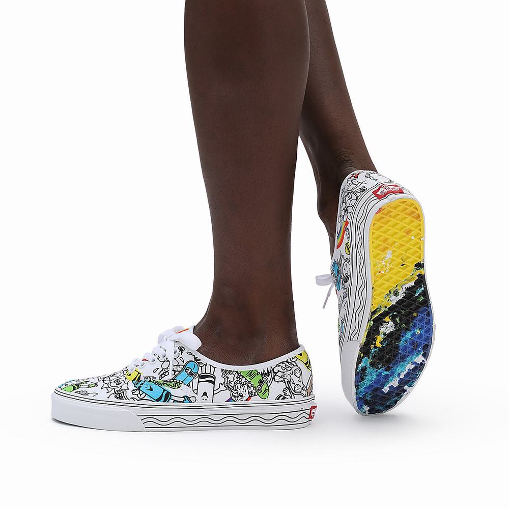 Tenis Vans x Crayola Authentic Hombre Multicolor/Blancas | CBT854907