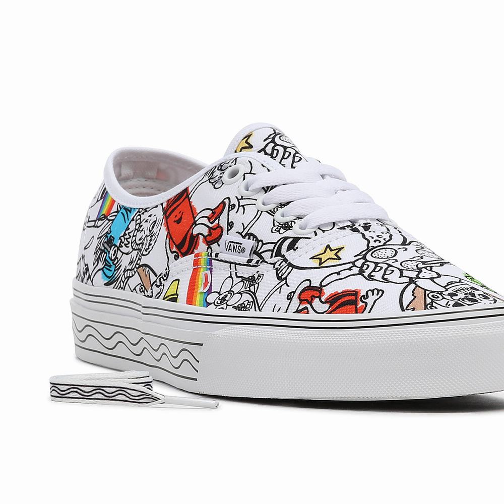 Tenis Vans x Crayola Authentic Hombre Multicolor/Blancas | CBT854907