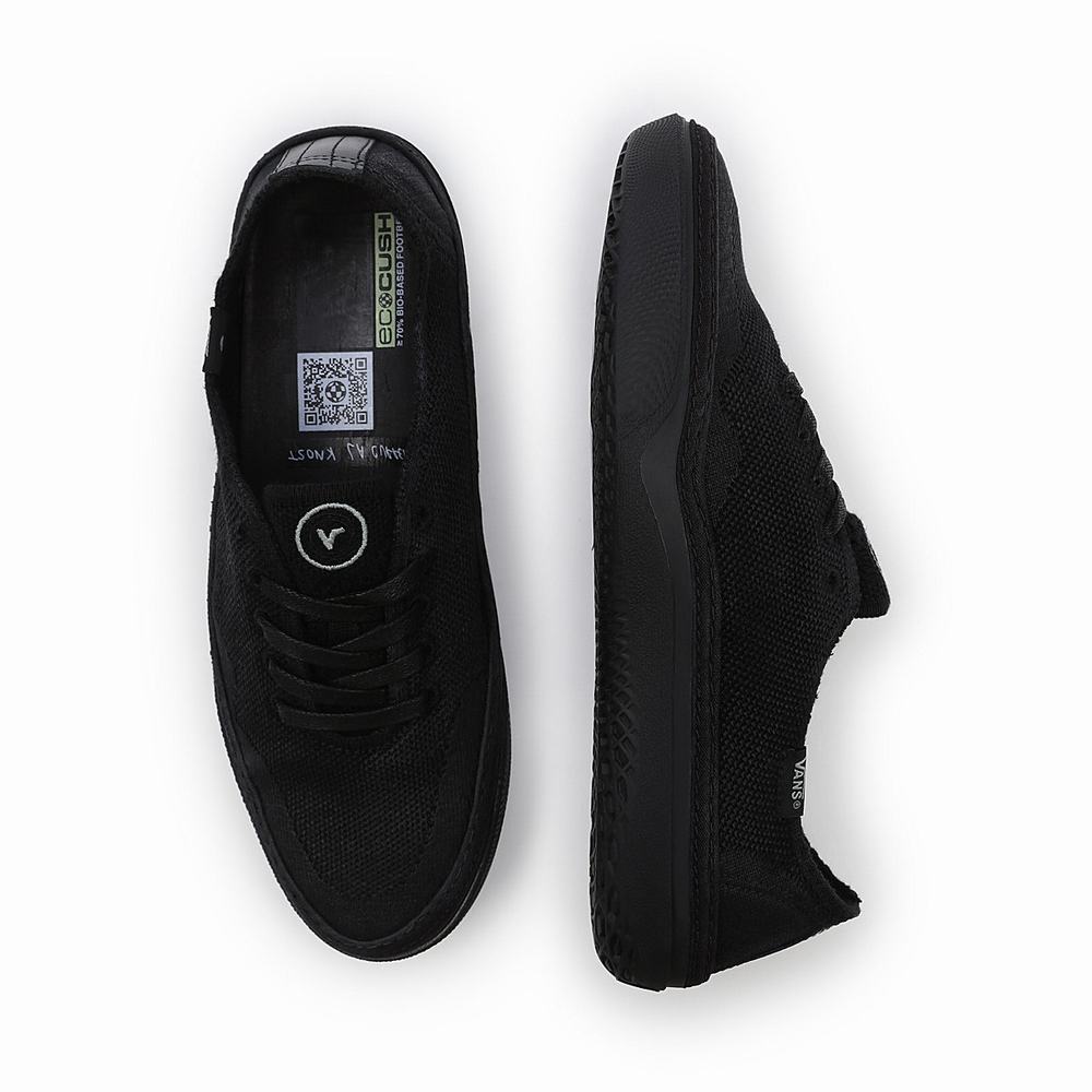 Tenis Vans x Curren x Knost Circle Vee Hombre Negras | KRA734512