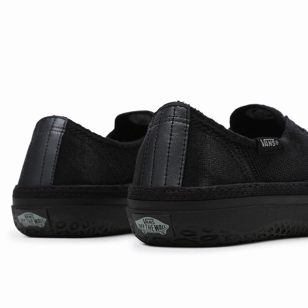 Tenis Vans x Curren x Knost Circle Vee Hombre Negras | KRA734512