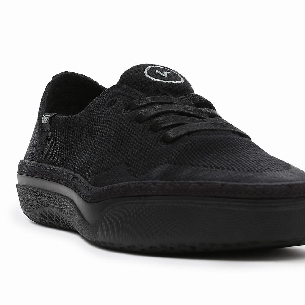 Tenis Vans x Curren x Knost Circle Vee Hombre Negras | KRA734512