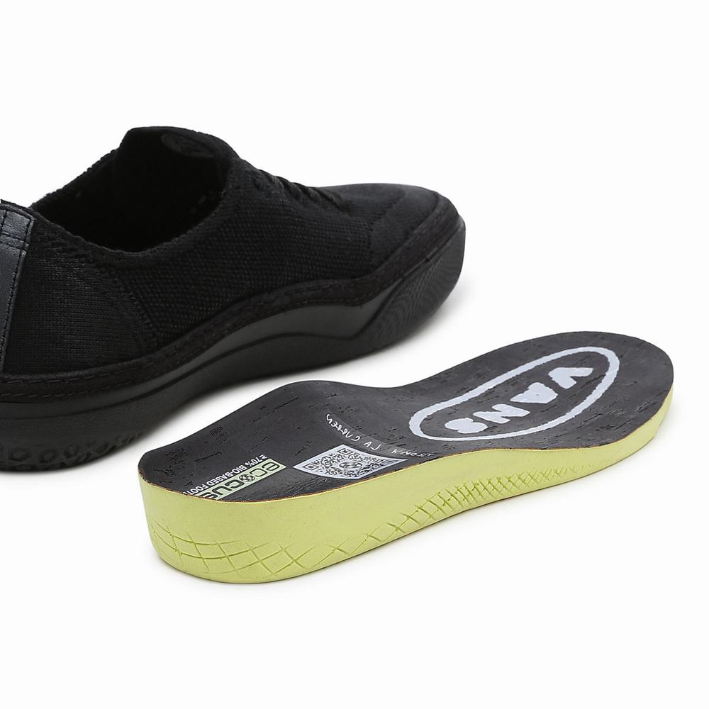 Tenis Vans x Curren x Knost Circle Vee Hombre Negras | KRA734512