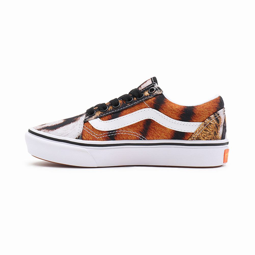 Tenis Vans x Project CAT ComfyCush Old Skool (4-8 years) Niños Multicolor | YLO234597