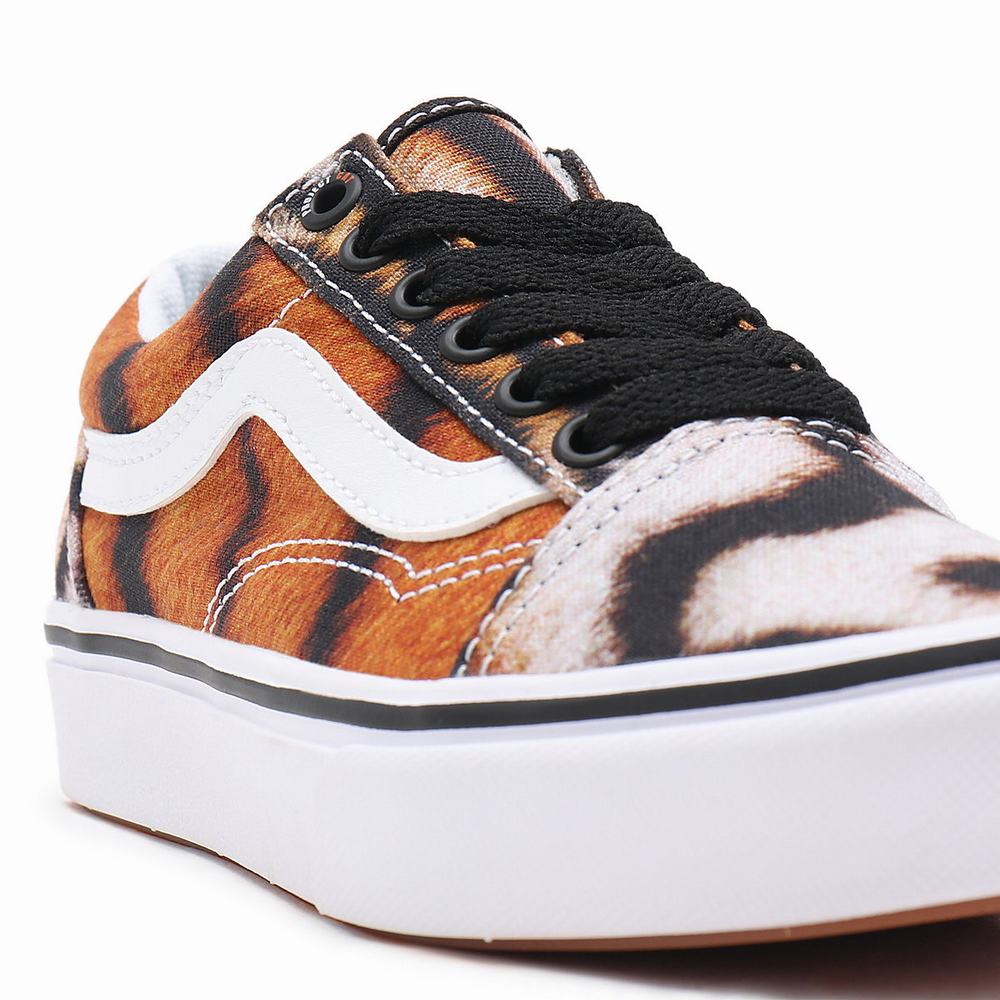 Tenis Vans x Project CAT ComfyCush Old Skool (4-8 years) Niños Multicolor | YLO234597