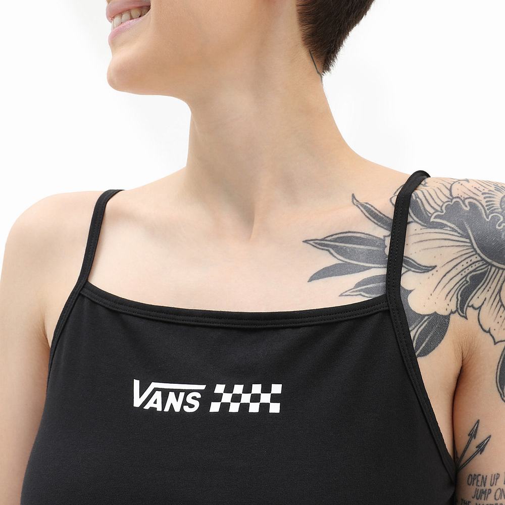 Vestido Vans Super Fun Skater Mujer Negras | ZCJ954362