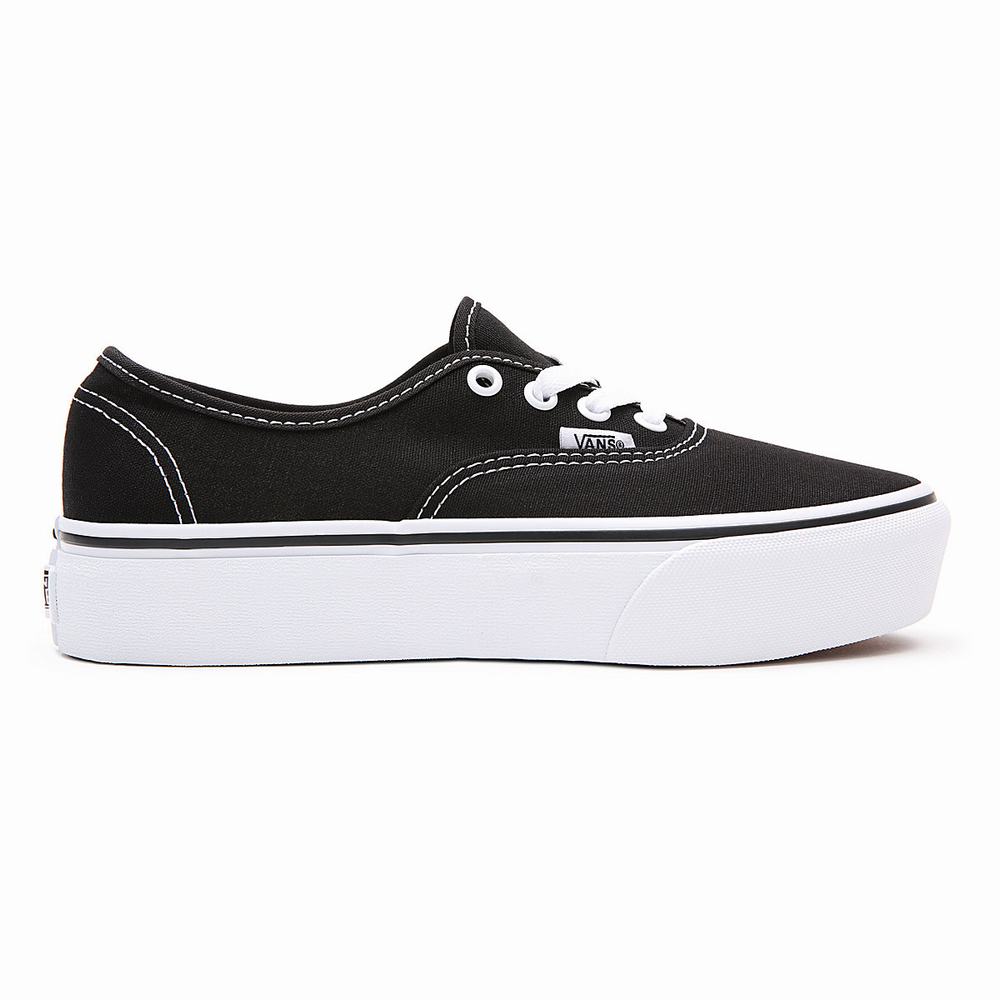 Zapatillas Plataforma Vans Authentic Platform 2.0 Mujer Negras | GPR574168