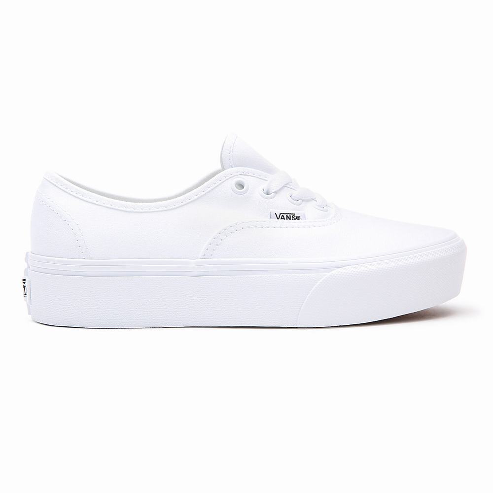 Zapatillas Plataforma Vans Authentic Platform 2.0 Mujer Blancas | XSN865079