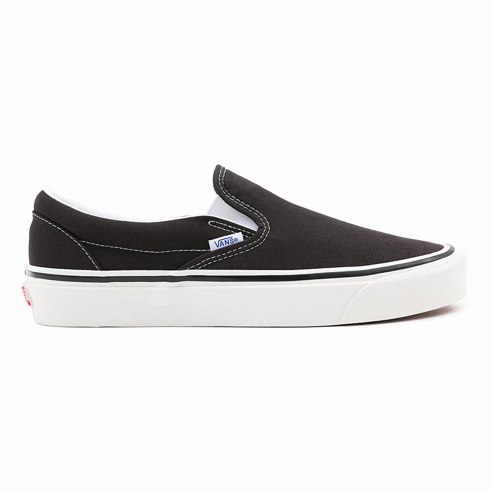 Zapatos Slip On Vans Anaheim Factory Classic Slip-On 98 Dx Mujer Negras | GRE590683