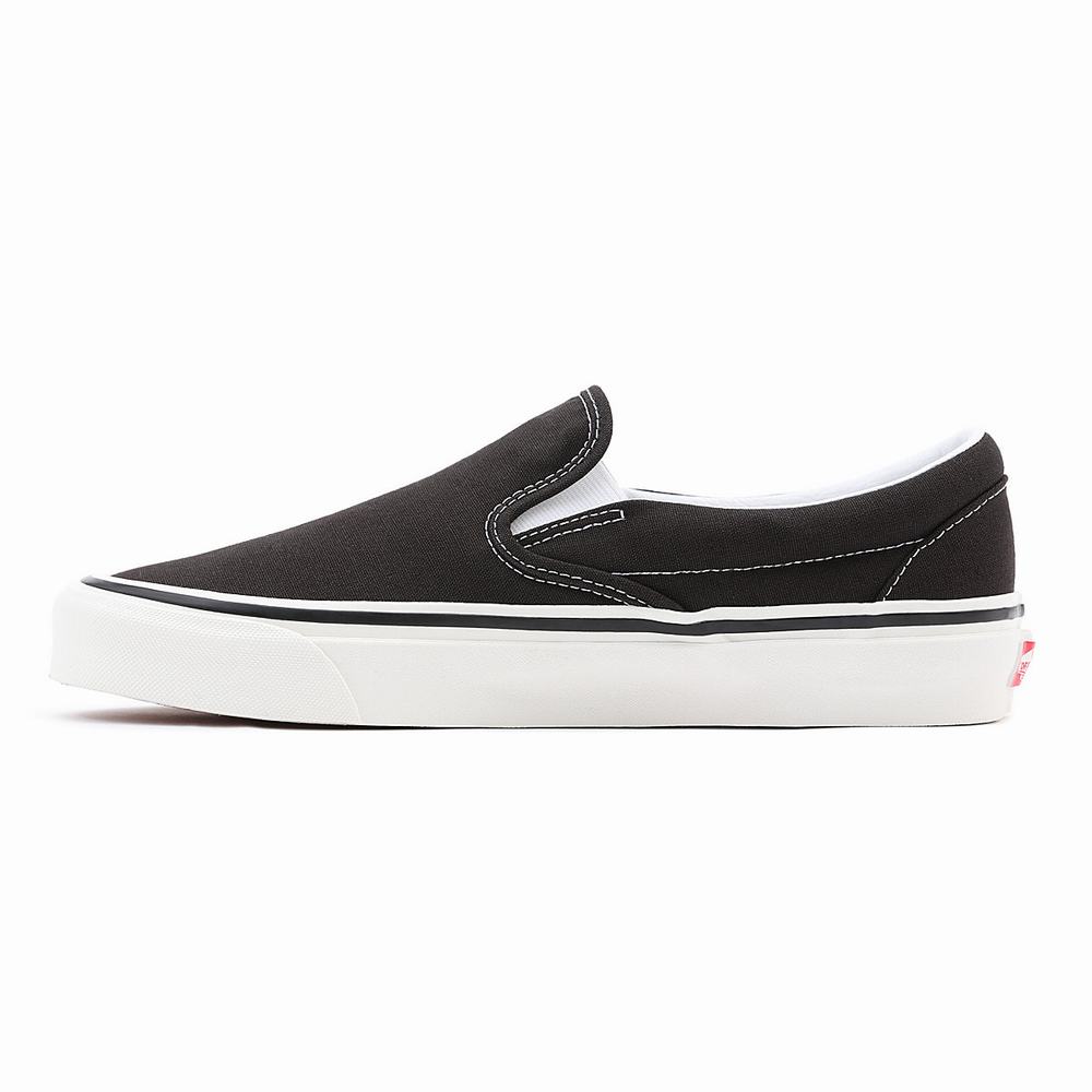 Zapatos Slip On Vans Anaheim Factory Classic Slip-On 98 Dx Mujer Negras | GRE590683