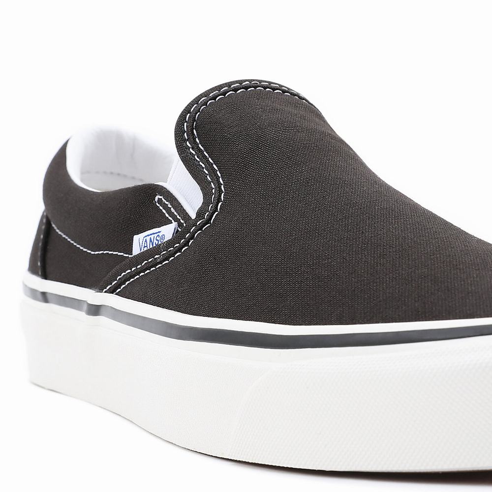 Zapatos Slip On Vans Anaheim Factory Classic Slip-On 98 Dx Mujer Negras | GRE590683