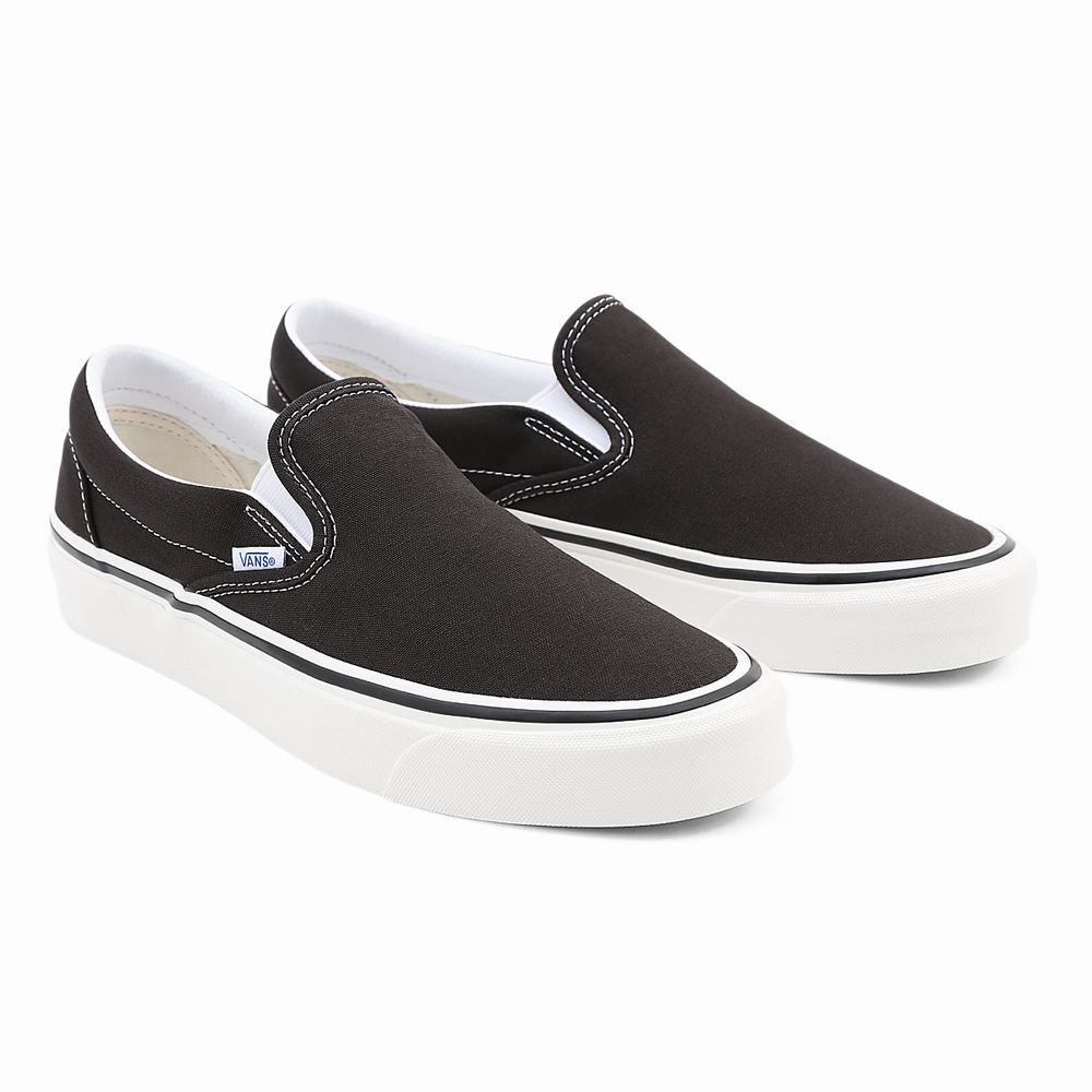 Zapatos Slip On Vans Anaheim Factory Classic Slip-On 98 Dx Mujer Negras | GRE590683