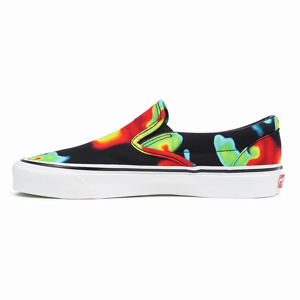 Zapatos Slip On Vans Anaheim Factory Classic Slip-On 98 Dx Hombre Verde/Blancas | NEL420196