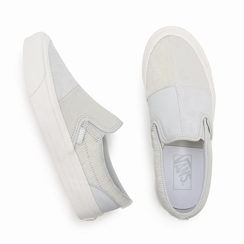 Zapatos Slip On Vans Anaheim Factory Classic Slip-On 98 DX PW Hombre Blancas | OQM976412